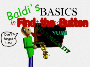Descarca Baldi's Basics in Find the Button pentru Minecraft 1.13.1